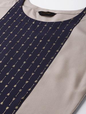 contrast kurta palazzo set - 16720563 - Standard Image - 5