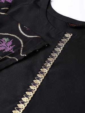 solid kurta palazzo set - 16720564 - Standard Image - 5