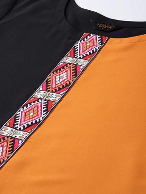 contrast kurta palazzo set - 16720568 - Standard Image - 5