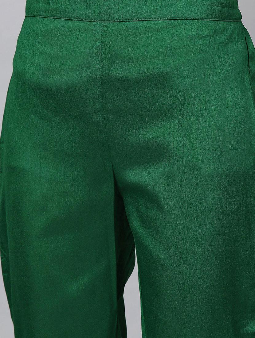 foil print kurta pant set - 16720587 - Zoom Image - 5