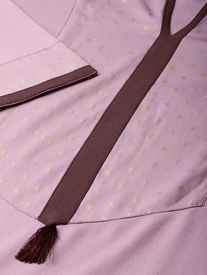 solid kurta pant set - 16720588 - Standard Image - 4