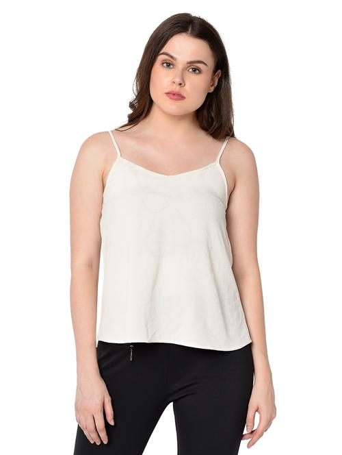 cami neck solid top - 16720616 - Standard Image - 1