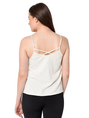 cami neck solid top - 16720616 - Standard Image - 3