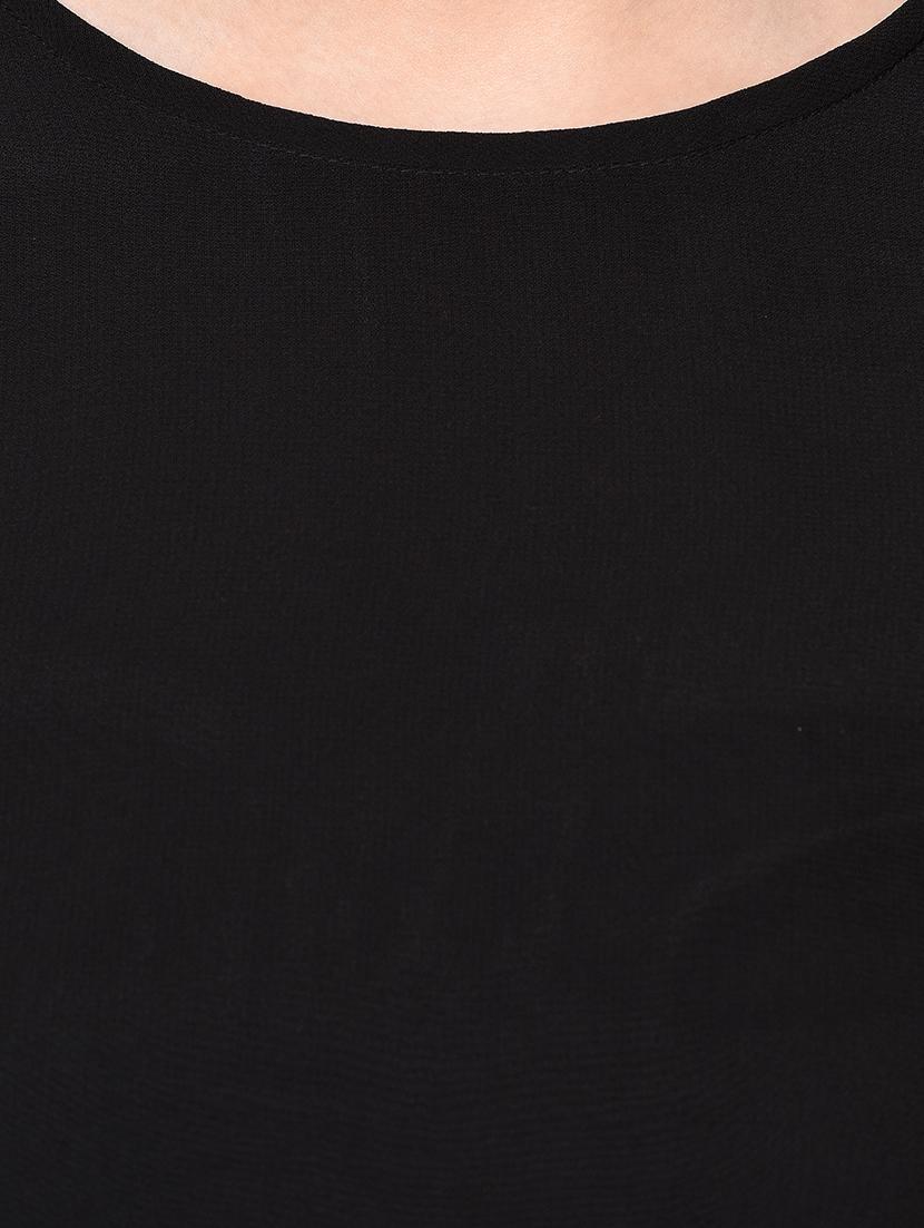 round neck solid top - 16720619 - Zoom Image - 5