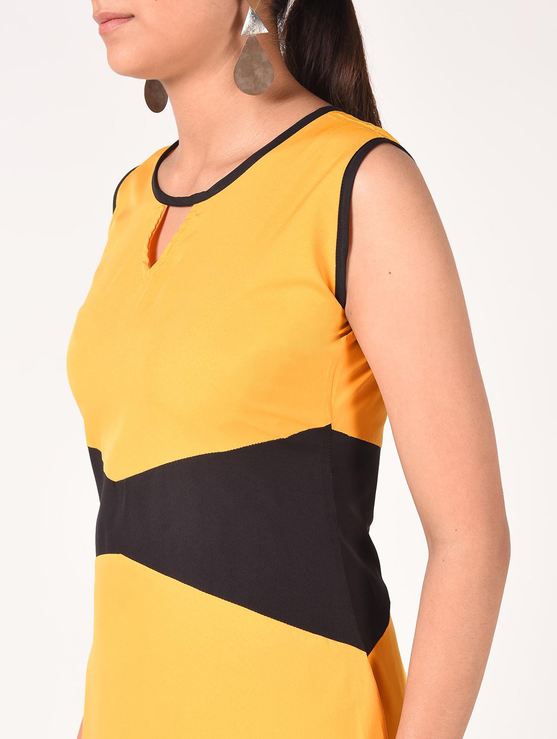 solid a-line kurta - 16721192 - Zoom Image - 5