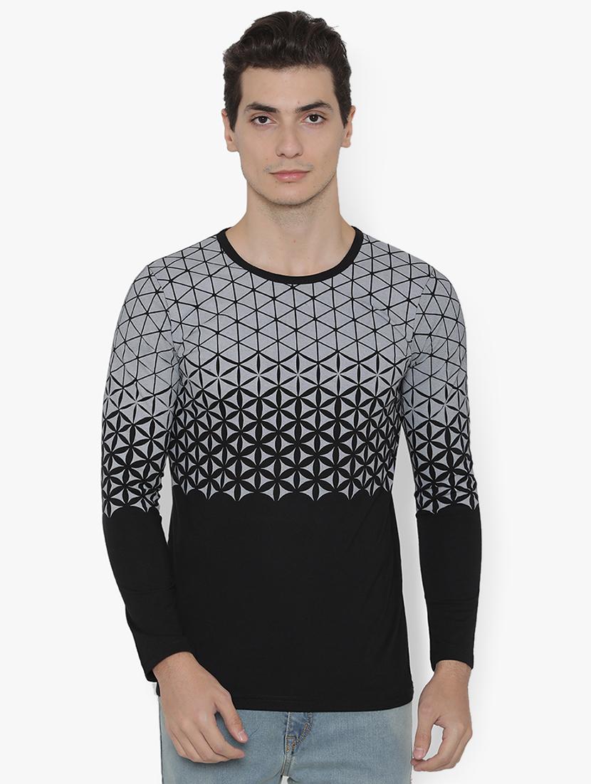 black printed t-shirt - 16721591 - Zoom Image - 1