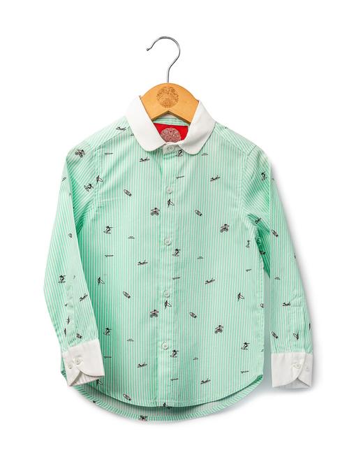 blue cotton shirt - 16721758 - Standard Image - 1