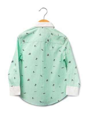 blue cotton shirt - 16721758 - Standard Image - 2