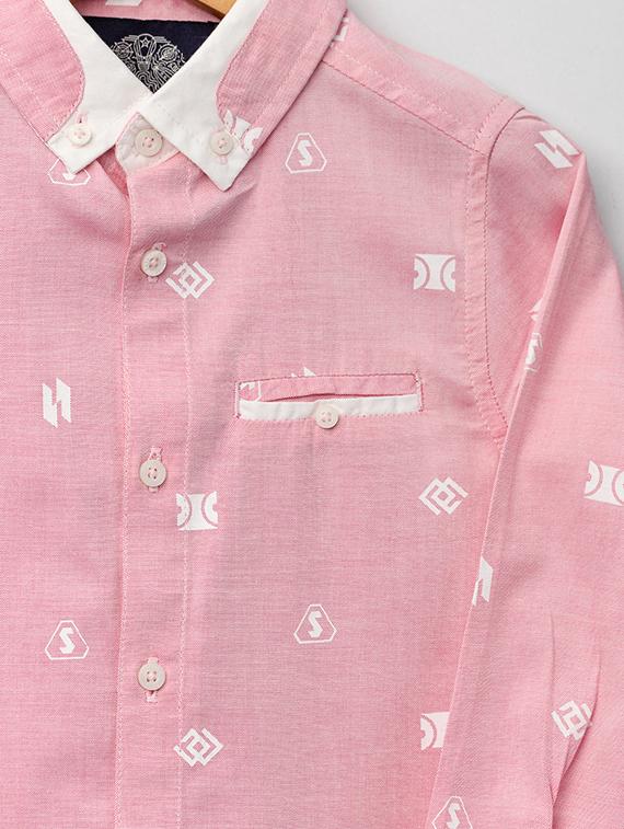 blue cotton shirt - 16721765 - Zoom Image - 3