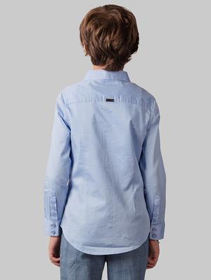 long sleeved concealed placket shirt - 16721775 - Standard Image - 3