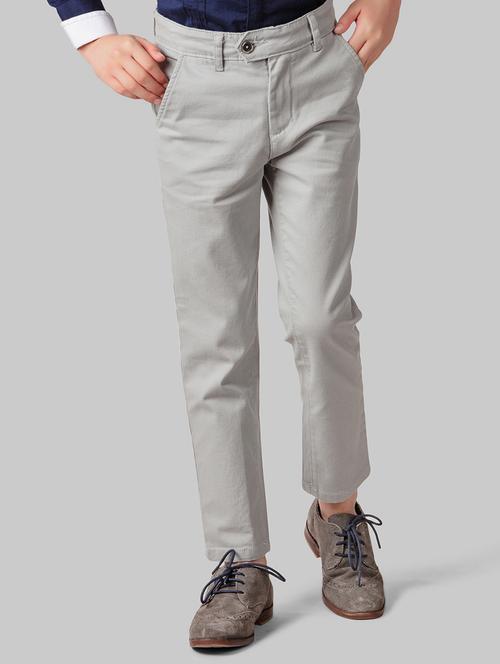pocket detail solid trouser - 16721788 - Standard Image - 1