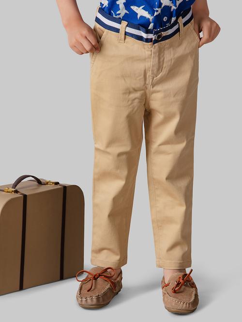 pocket detail solid trouser - 16721793 - Standard Image - 1