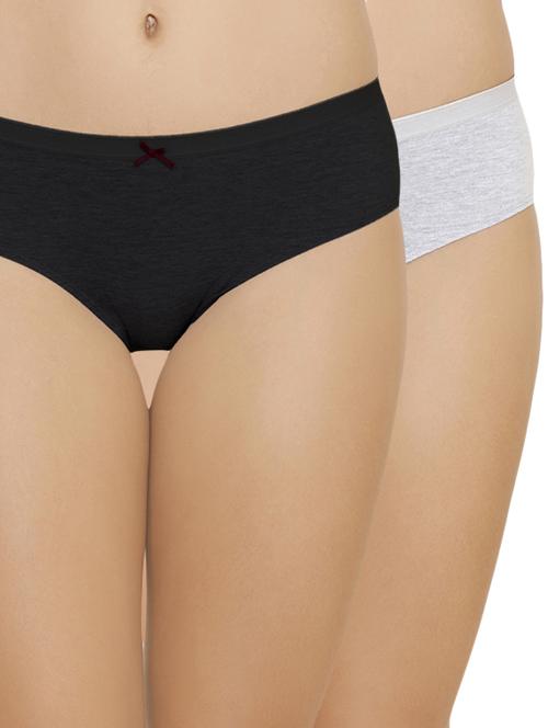set of 2 bow patch bikini panty - 16721841 - Standard Image - 1