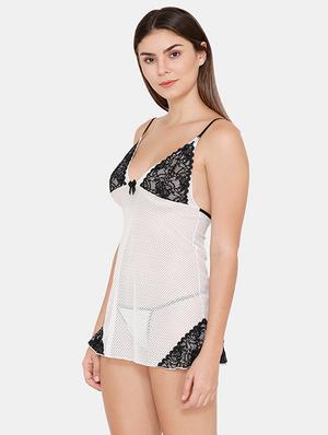 lace detail cami neck babydoll - 16721860 - Standard Image - 2