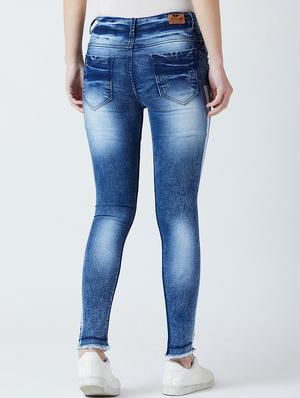 mid rise side tapping jean - 16721891 - Standard Image - 3