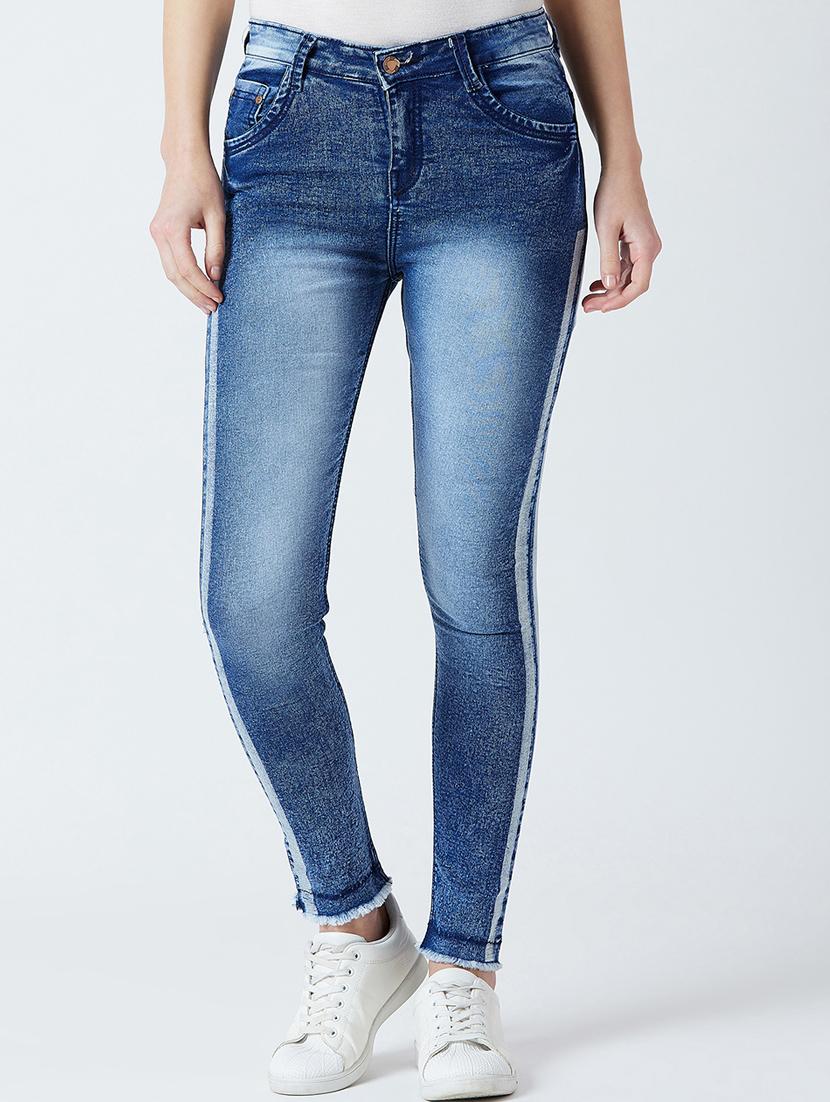 mid rise side tapping jean - 16721891 - Zoom Image - 1