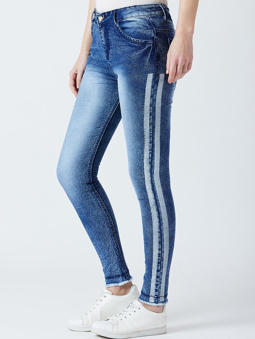 mid rise side tapping jean - 16721891 - Zoom Image - 2