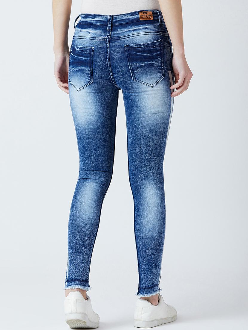 mid rise side tapping jean - 16721891 - Zoom Image - 3