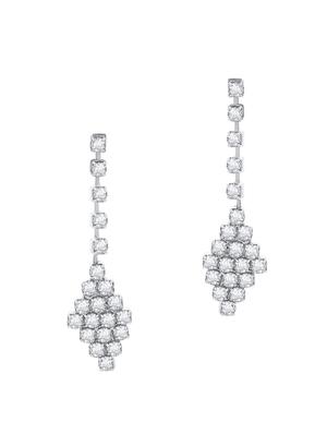 silver metal necklaces and earring - 16722047 - Standard Image - 2