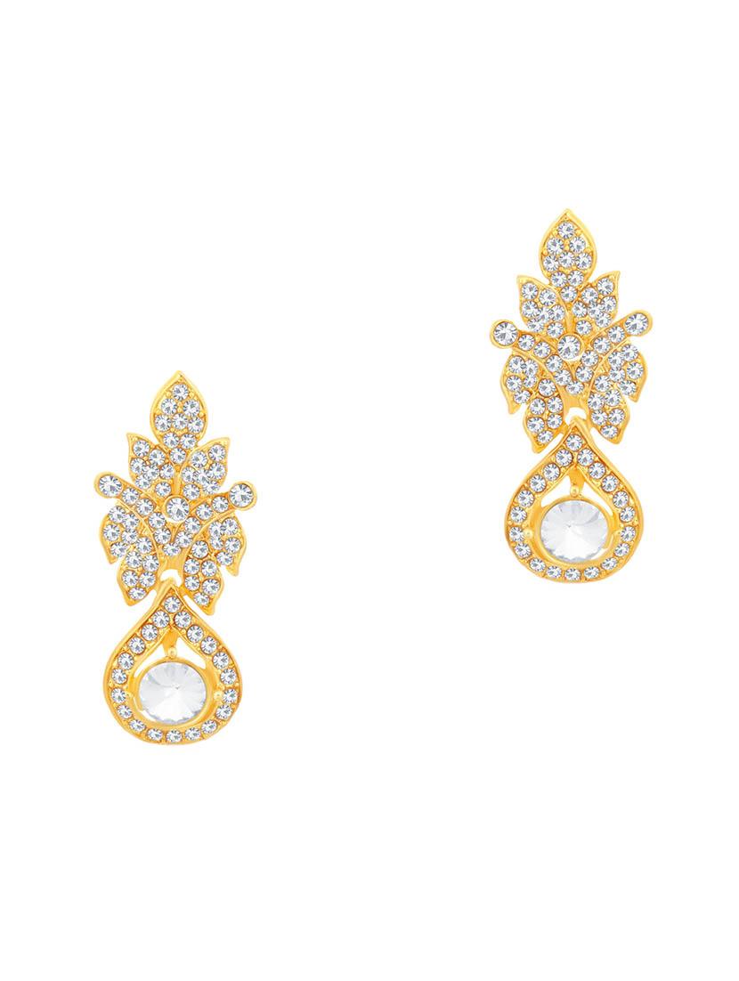 gold metal necklaces and earring - 16722094 - Zoom Image - 3