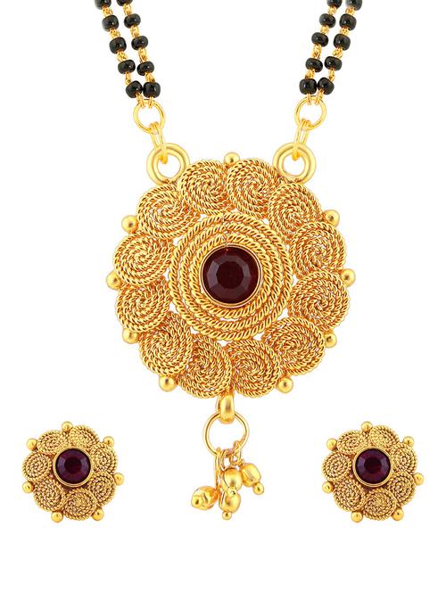 gold metal mangalsutra - 16722374 - Standard Image - 1