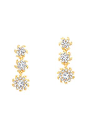 white metal necklaces and earring - 16722488 - Standard Image - 3