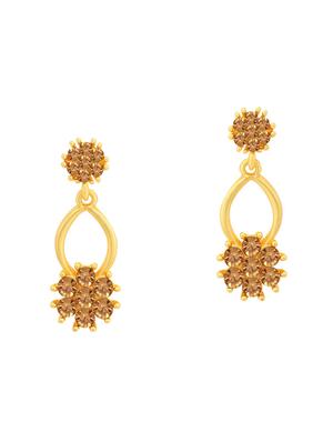 brown metal necklaces and earring - 16722548 - Standard Image - 3