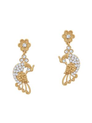 gold metal necklaces and earring - 16722627 - Standard Image - 3