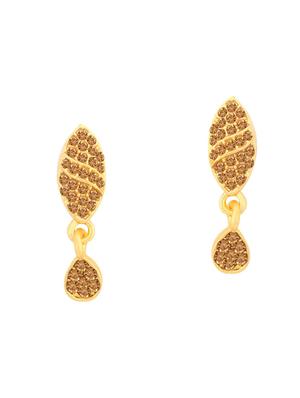 brown metal necklaces and earring - 16722635 - Standard Image - 3