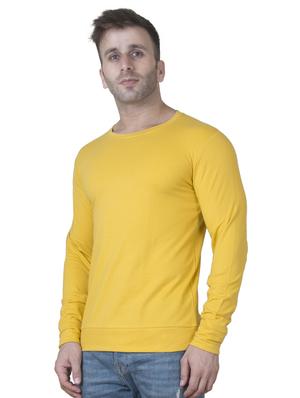 yellow solid sweatshirt - 16722720 - Standard Image - 2