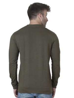 green solid sweatshirt - 16722721 - Standard Image - 3