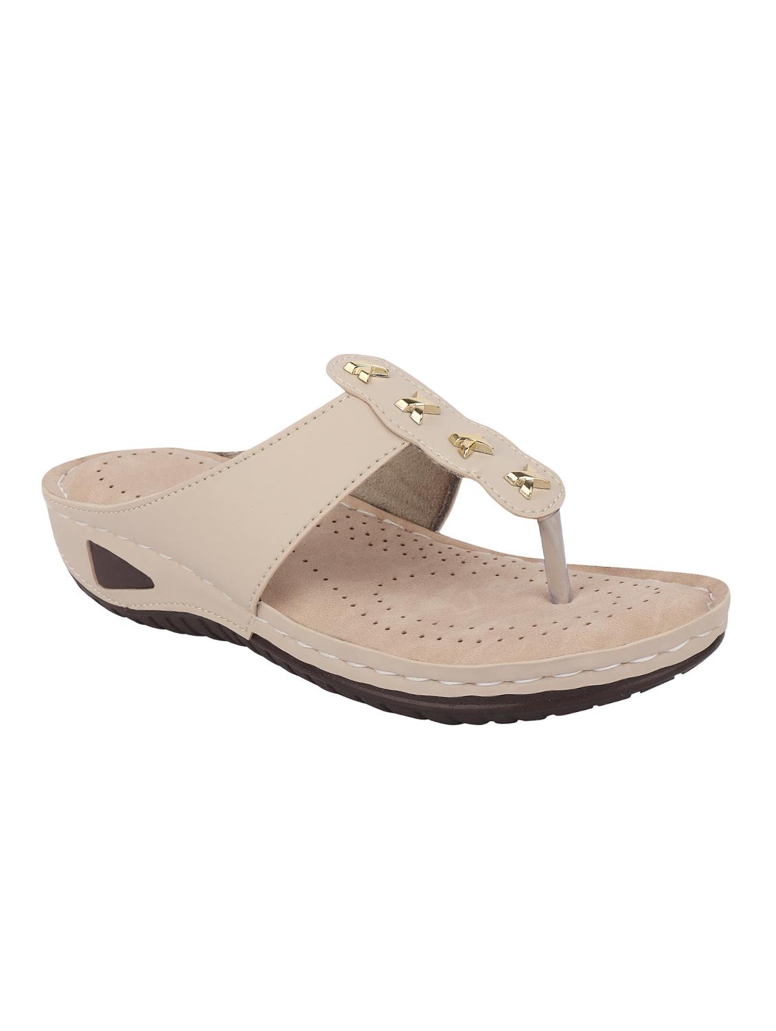 beige toe separator sandals - 16722871 - Zoom Image - 1