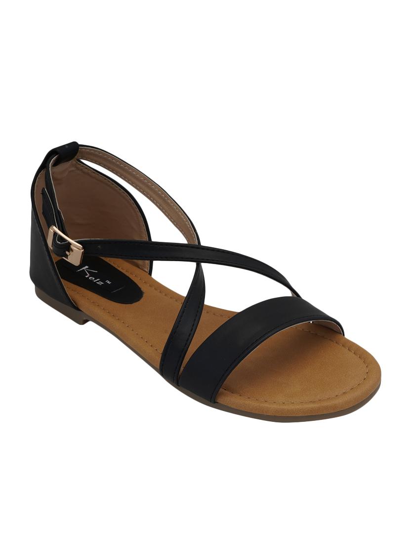 black closed back sandals - 16723003 - Zoom Image - 1