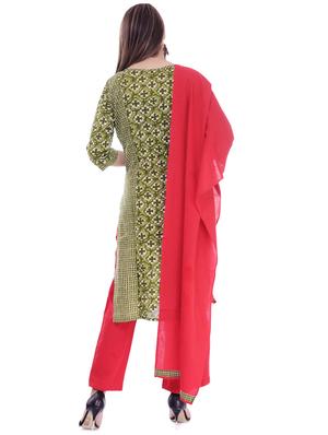 printed kurta pant set - 16723074 - Standard Image - 3
