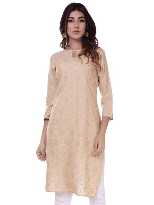 pastel straight kurta - 16723112 - Very Small Image - 1