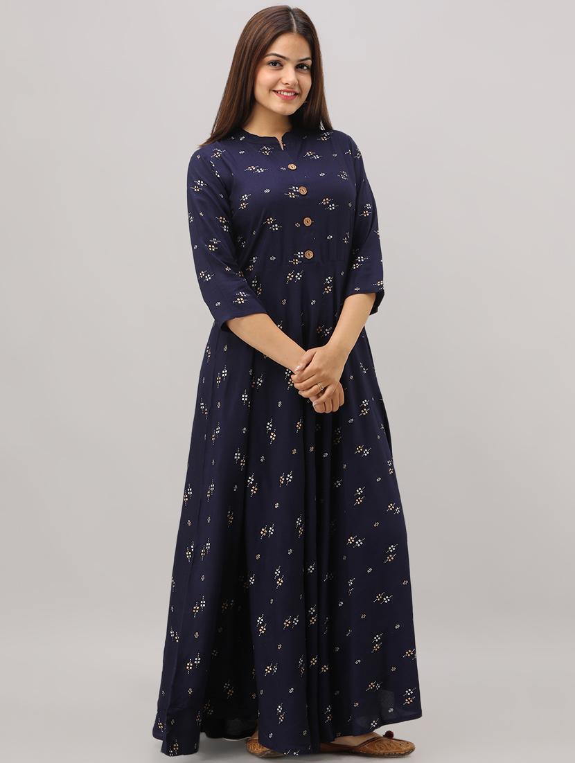 printed anarkali ethnic dress - 16723123 - Zoom Image - 1