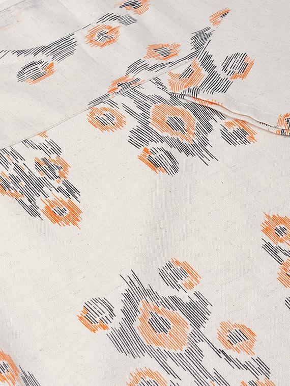 ikat printed kurta palazzo set - 16723236 - Zoom Image - 5