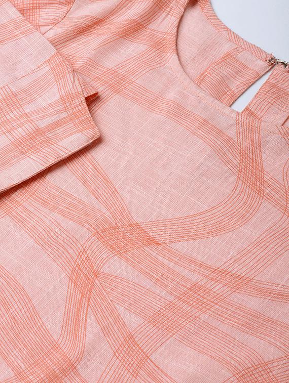 printed straight kurta - 16723268 - Zoom Image - 4