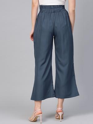 solid flared palazzo - 16723279 - Standard Image - 2