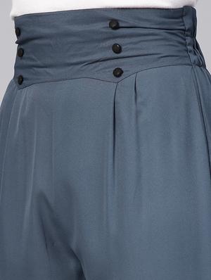 solid flared palazzo - 16723279 - Standard Image - 5