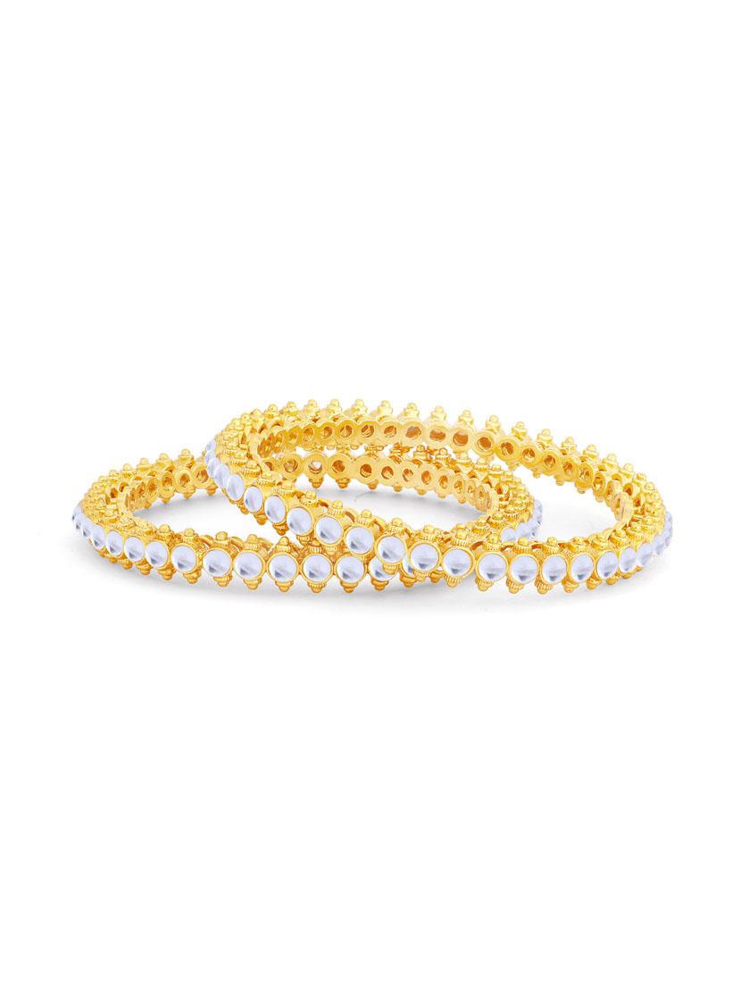 gold metal bangle - 16723399 - Zoom Image - 1