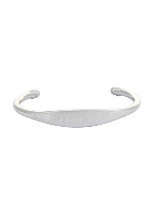 white metal bracelet - 16723416 - Standard Image - 1
