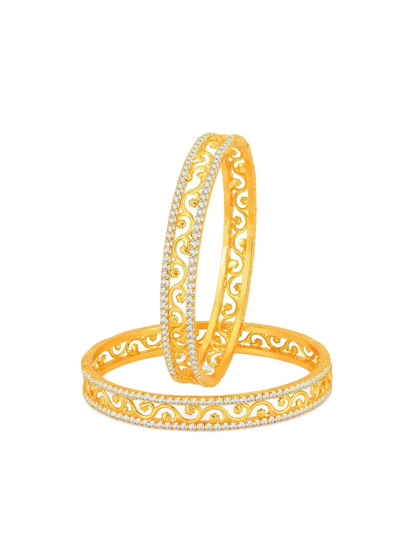 gold metal bangle - 16723459 - Zoom Image - 1