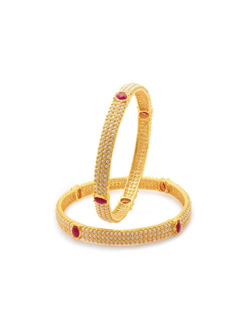 pink metal bangle - 16723463 - Standard Image - 1