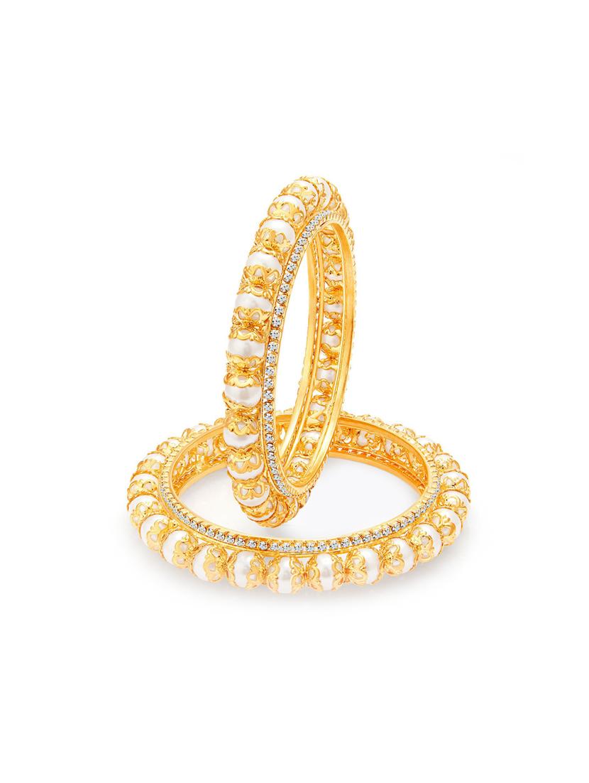 gold metal bangle - 16723480 - Zoom Image - 1