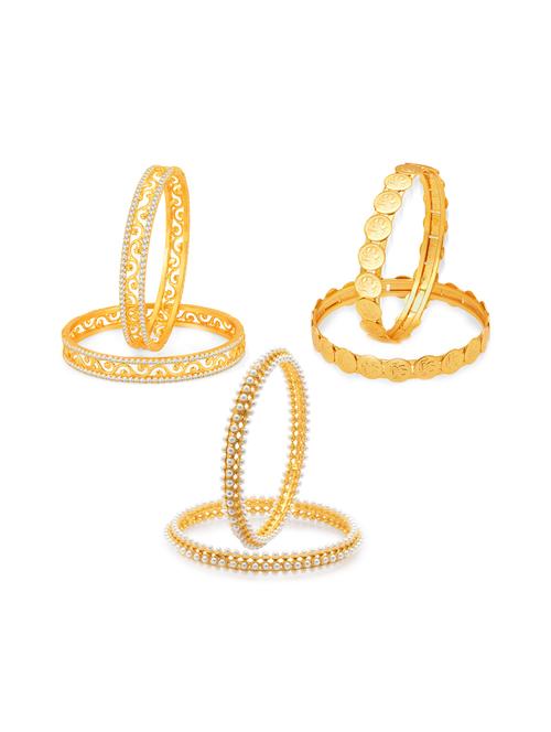 gold metal bangle - 16723513 - Standard Image - 1