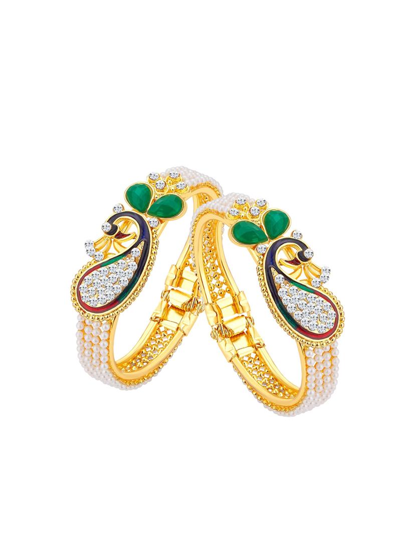 green metal bangle - 16723516 - Zoom Image - 1