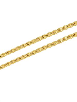 gold metal alloy body jewellery - 16723852 - Standard Image - 3