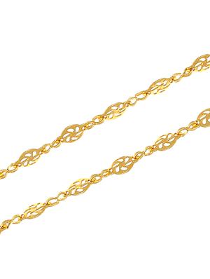 gold metal alloy body jewellery - 16723857 - Standard Image - 3