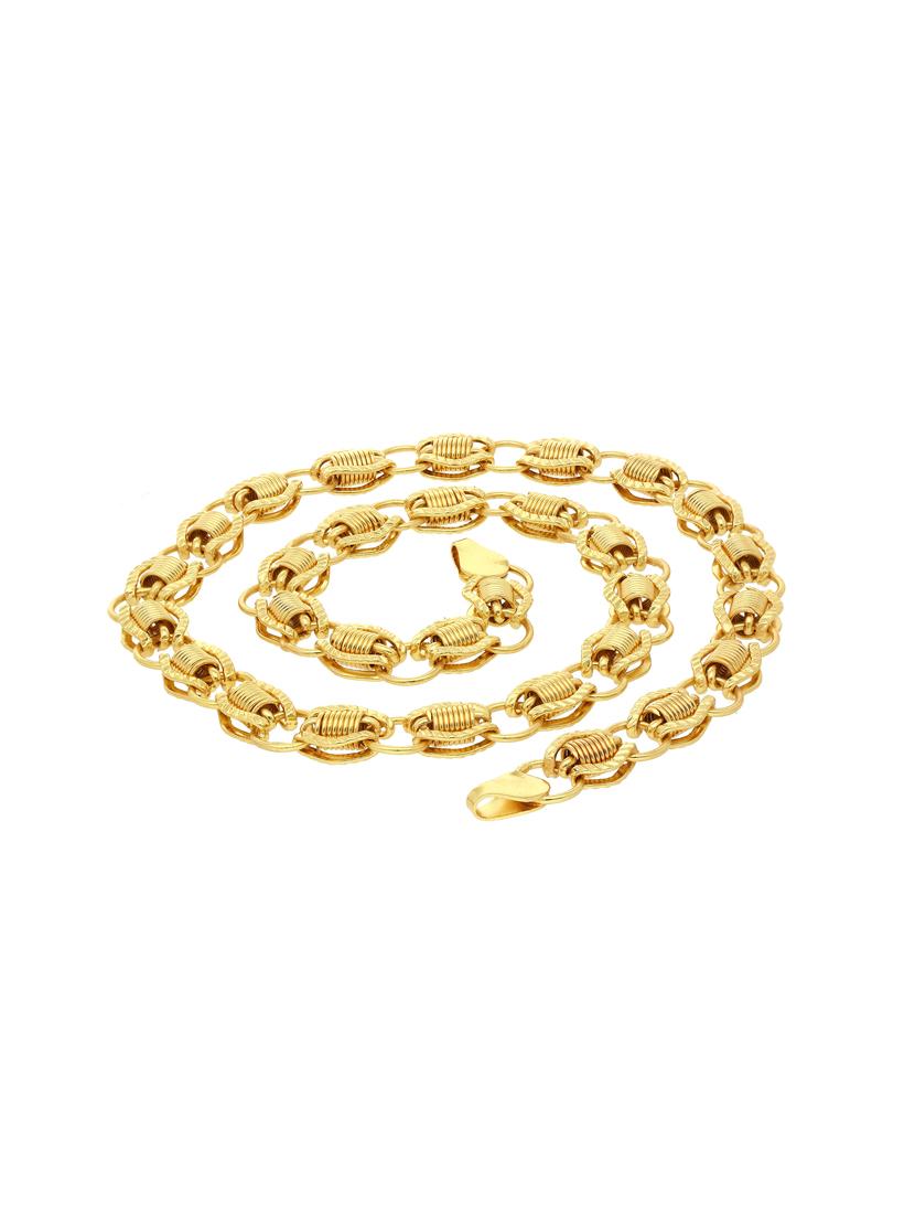 gold metal alloy body jewellery - 16723915 - Zoom Image - 2